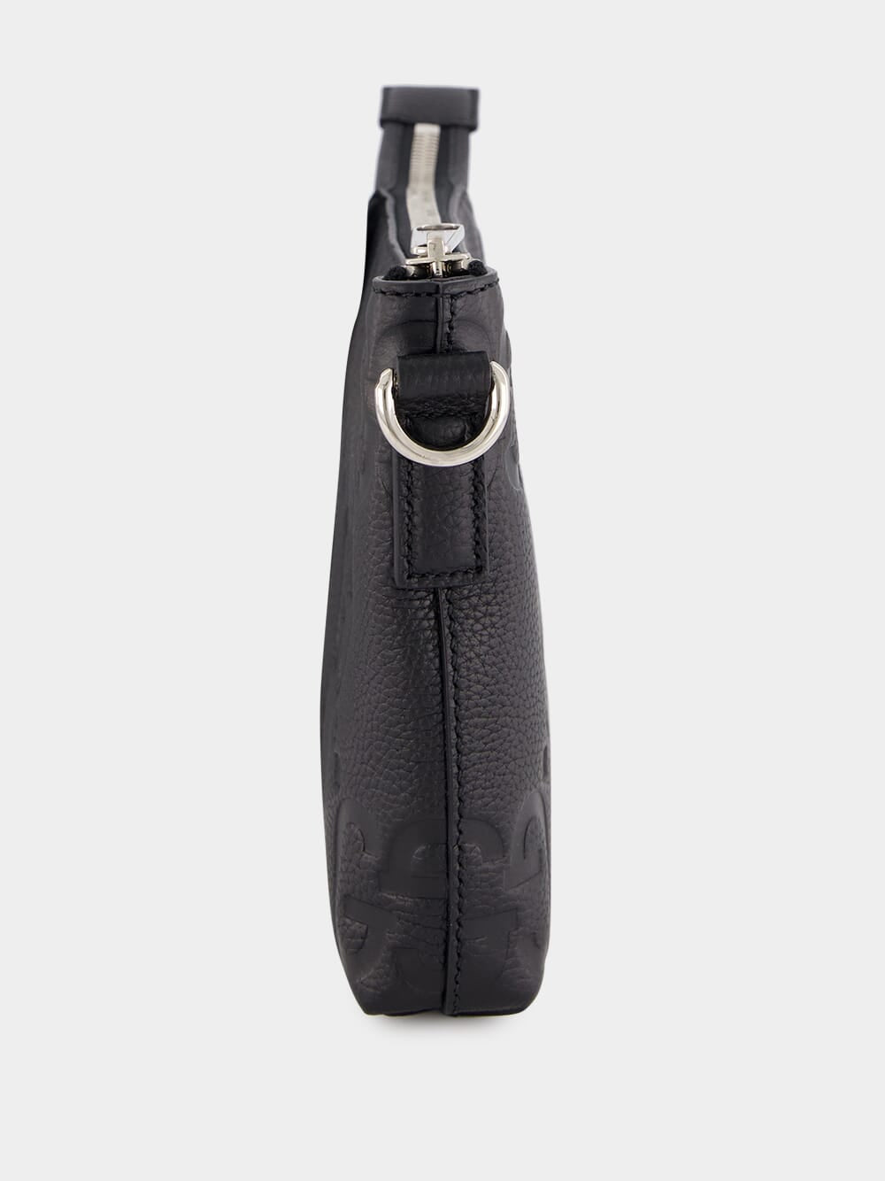 Black Jumbo GG Messenger Bag