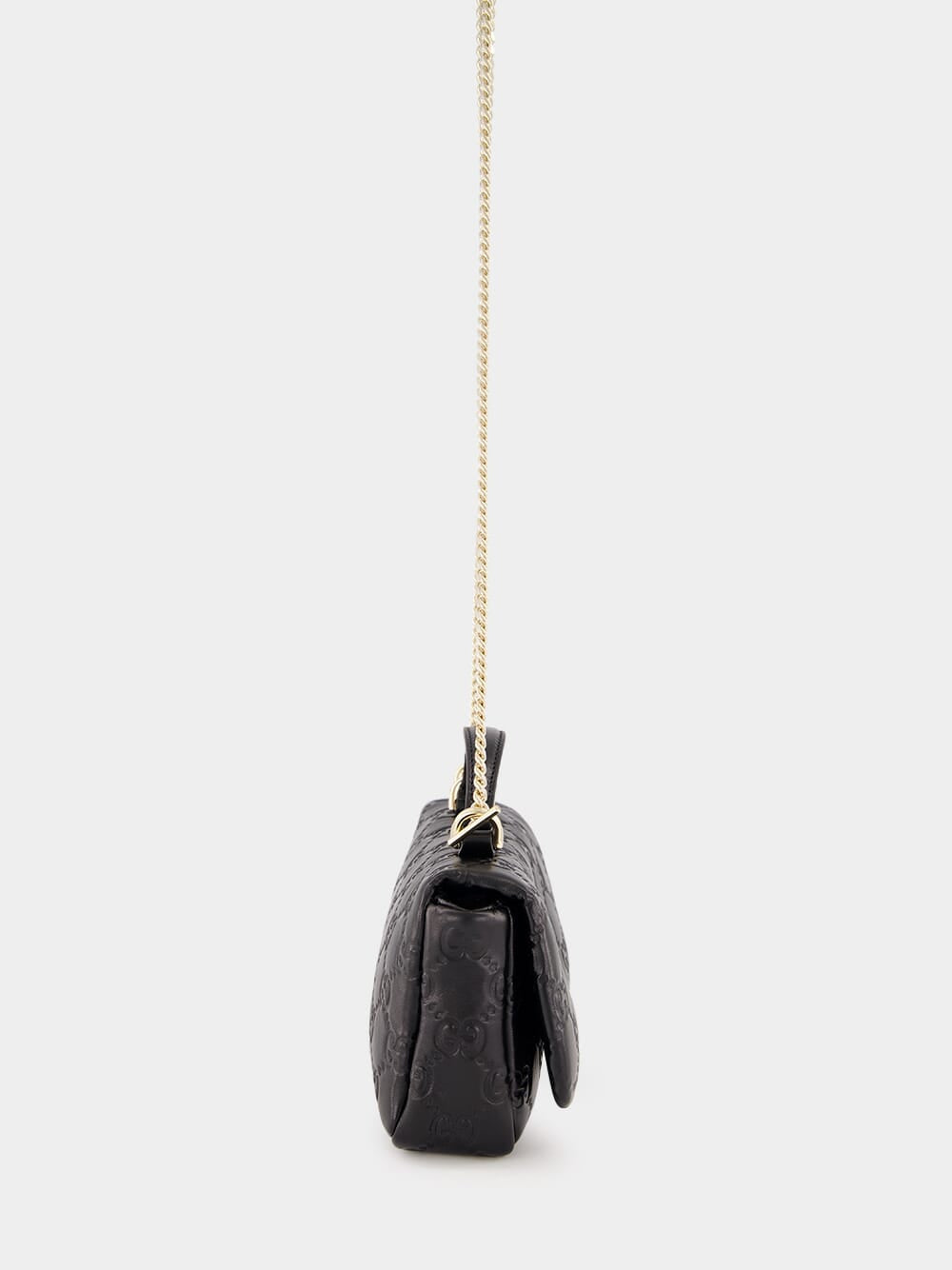 Black GG Milano Mini Top Handle Bag