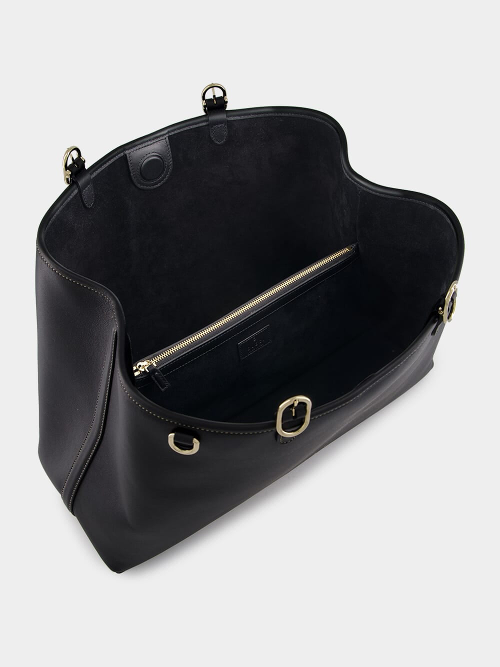 Black GG Emblem Medium Tote Bag