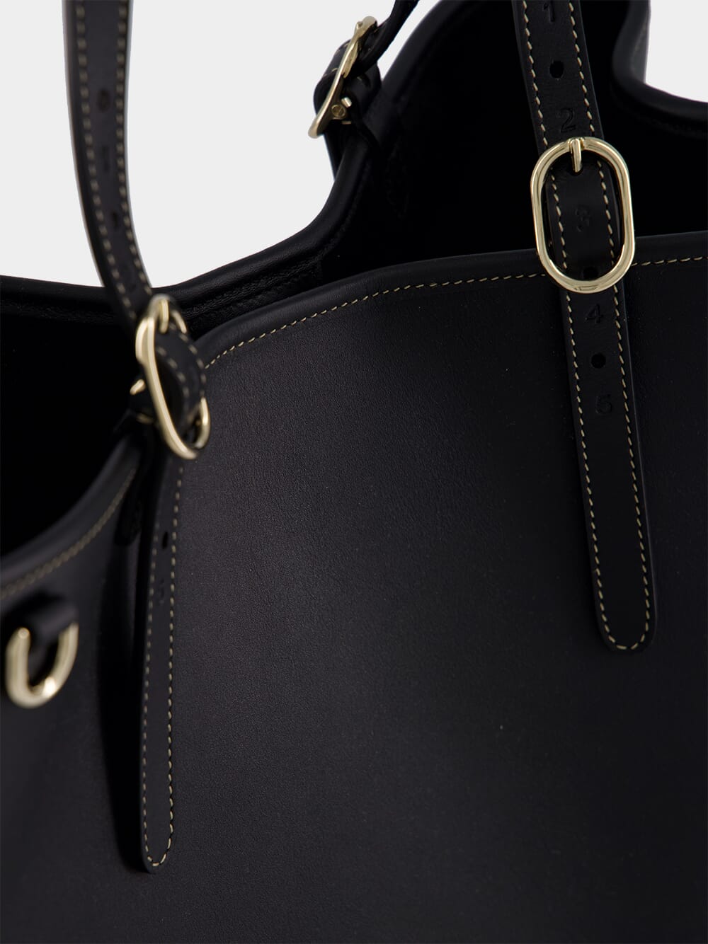 Black GG Emblem Medium Tote Bag